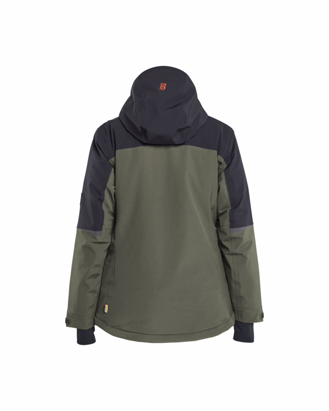 Vinterjakke Dame 4707 Skovgrøn/rust, str. 2XL
