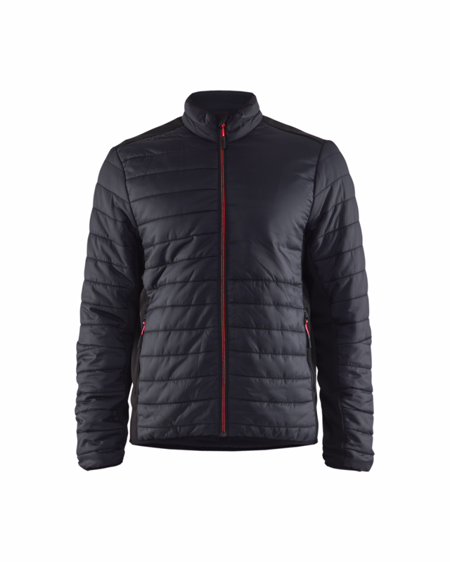 Jakke Hi-vis 4710 Sort/rød, str. S