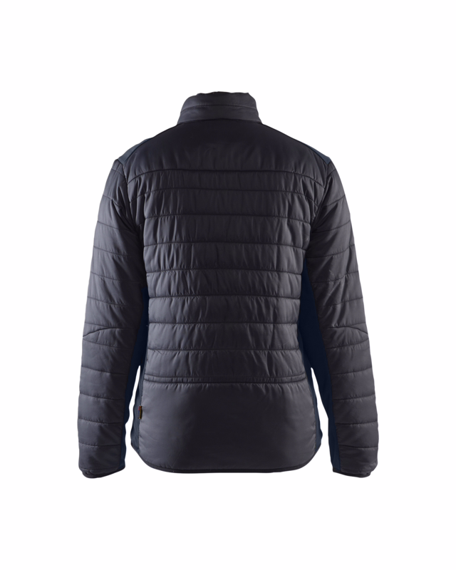 Jakke 4715 Dame Sort/Mørk Marineblå, str. 3XL