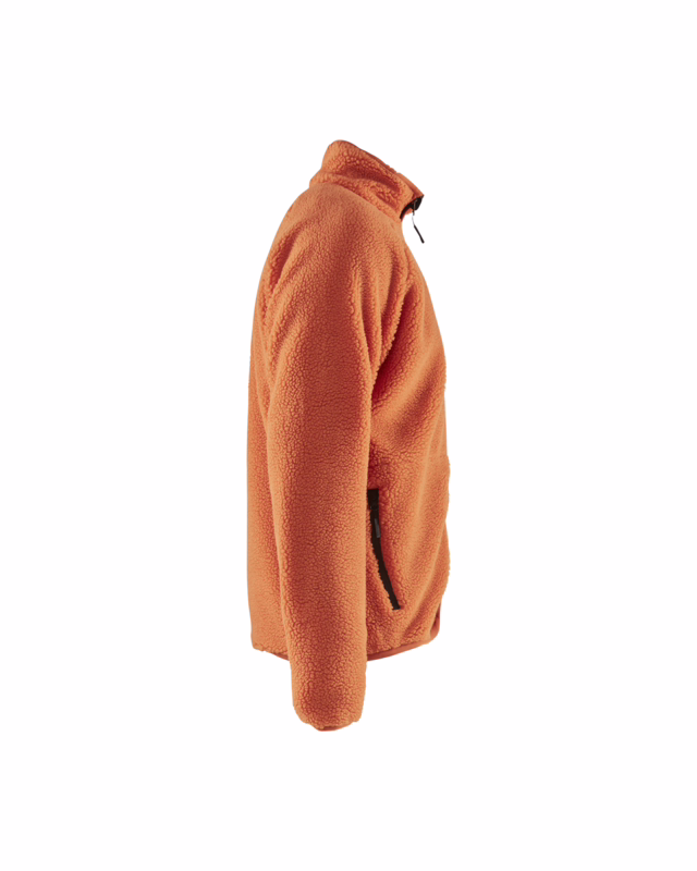 Fleecejakke 4729 orange, str. 3XL