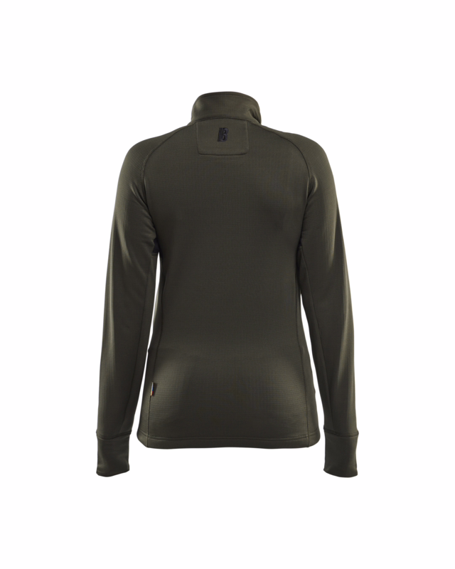 Fleece jakke Dame 4745 Skovgrøn, str.  XS