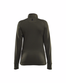 Blåkläder - Fleece jakke Dame 4745 Skovgrøn/rust