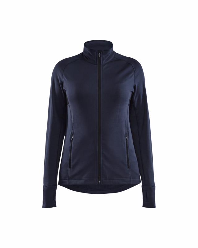 Fleecejakke Dame 4745 Mørk marineblå, str. XL