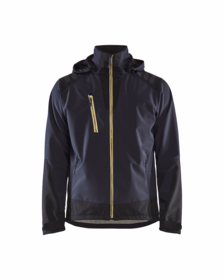Blåkläder - Softshell jakke 47492513 Mørk Marineblå/Gul