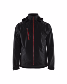 Blåkläder - Softshell jakke 47492513 Sort/Rød