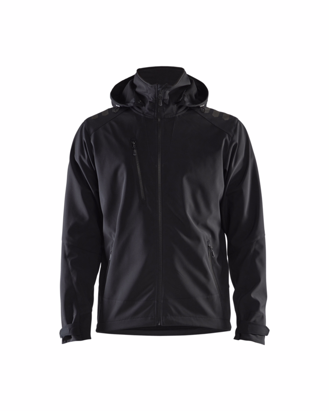 Softshell jakke 4749 Sort/Sort, str. 4XL