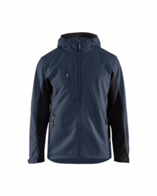 Blåkläder - Softshell jakke 4753 mørk marineblå/sort