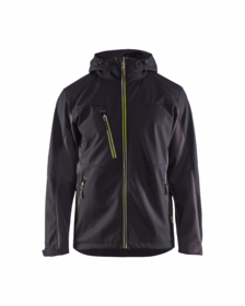 Blåkläder - Softshell jakke 4753 sort/gul