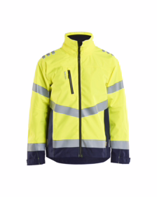 Blåkläder - Skaljakke 4760 Hi-vis Gul/Marineblå