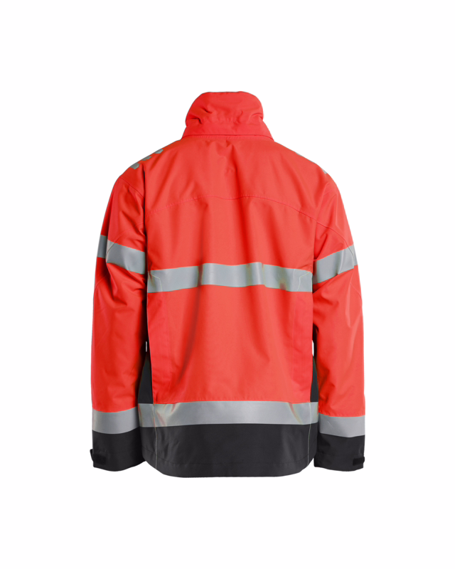 Skaljakke 4760 Hi-vis Rød/Sort, str. M