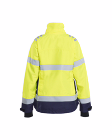 Blåkläder - Skaljakke Dame Hi-vis 4761 Gul/Marineblå