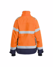 Blåkläder - Skaljakke Dame Hi-vis 4761 Orange/Marineblå