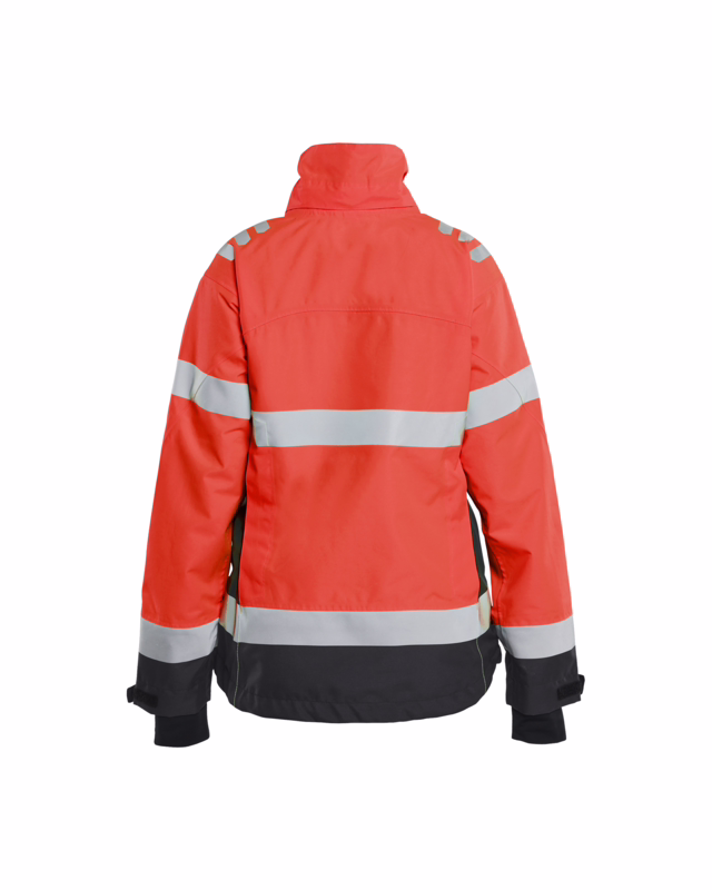Skaljakke Dame Hi-vis 4761 Rød/Sort, str. M
