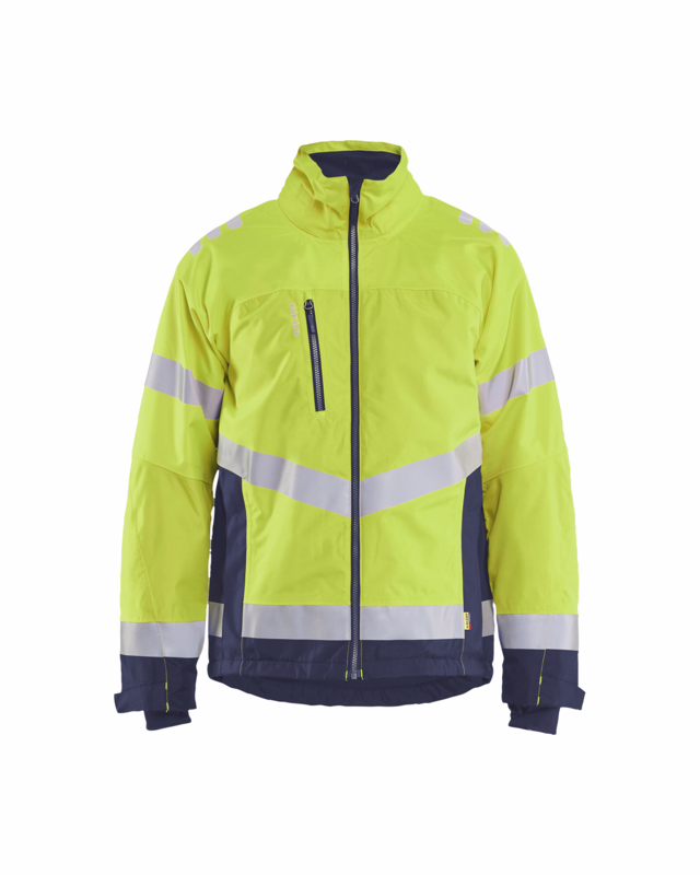 Vinterjakke 47801977 Hi-vis gul/marineblå, str. XL