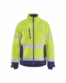Blåkläder - Hi-viz Vinterjakke 47801977 Gul/Marineblå