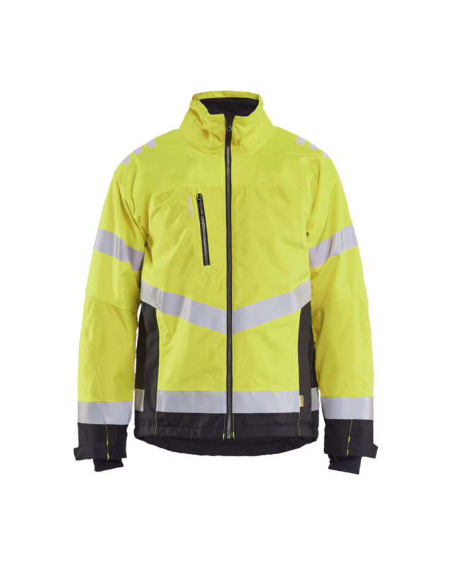 Vinterjakke 47801977 Hi-vis gul/sort, str. XS