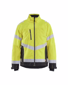 Blåkläder - Hi-viz Vinterjakke 47801977 Gul/Sort