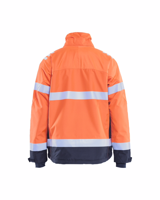 Vinterjakke 47801977 Hi-vis orange/marineblå, str. M