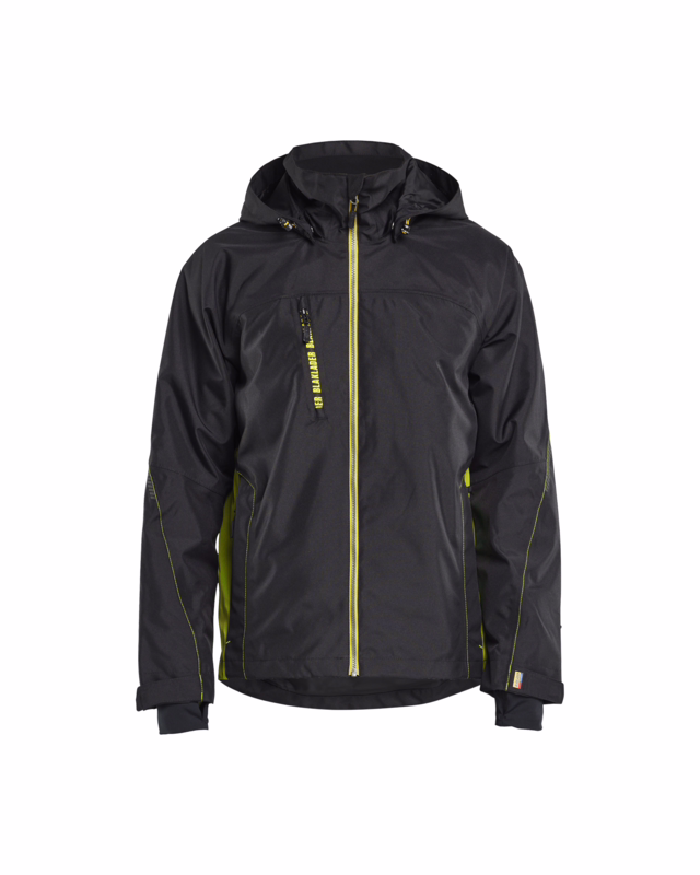 Skaljakke 4790 sort/gul, str. XL