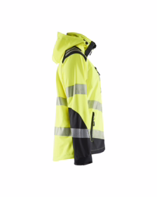 Blåkläder - Softshell jakke Dame Hi-vis 4791 gul/sort