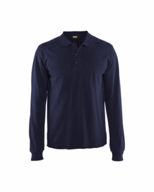 Blåkläder - Poloshirt L/Æ 3388 marineblå