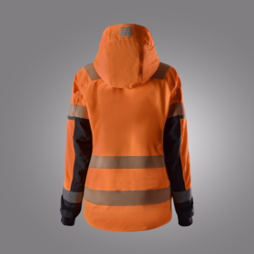 Snickers - Vinterjakke Dame 1179 Hi-vis orange/sort