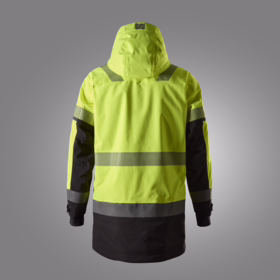Snickers - Parka jakke 1831 Hi-vis gul/sort