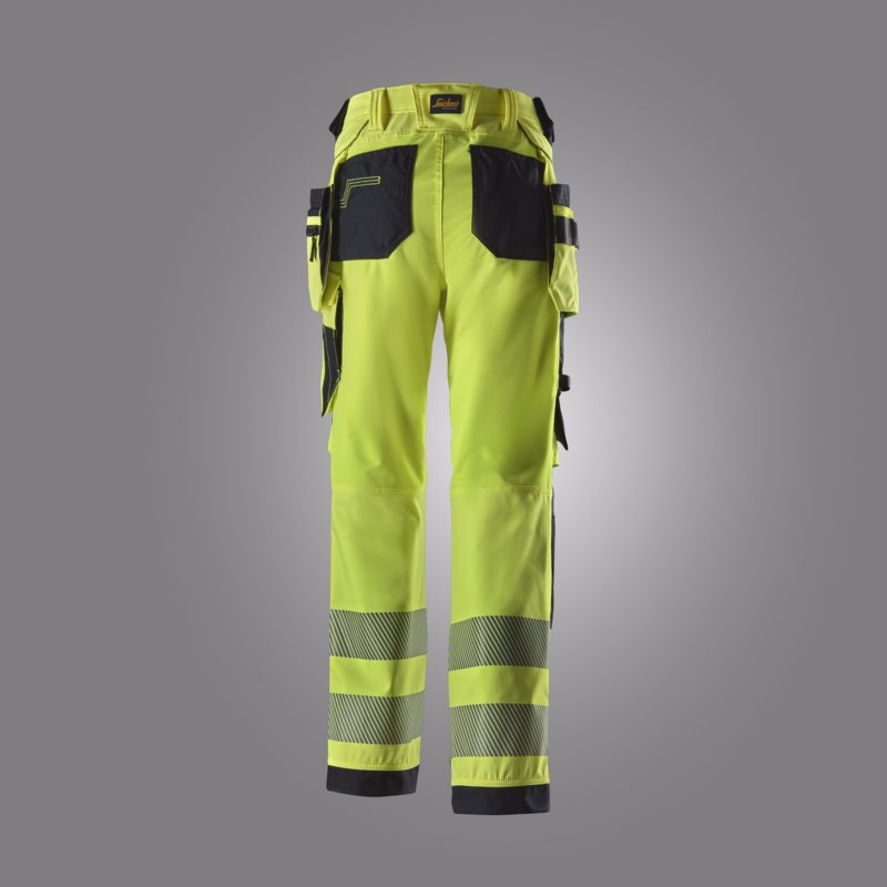 Arbejdsbuks Dame 6732 Hi-vis Gul/sort, str. 052