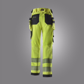 Snickers - Arbejdsbuks Dame 6732 Hi-vis Gul/sort