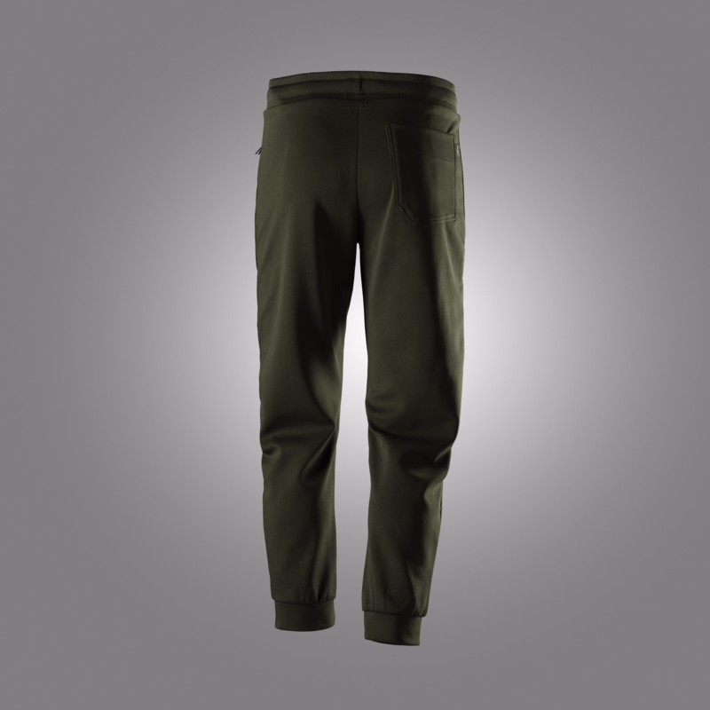 Joggingbuks 6595 Mørk khakigrøn, str. S