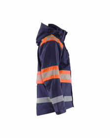 Blåkläder - Skaljakke Hi-vis 4420 Marineblå/orange