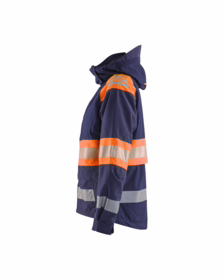Blåkläder - Skaljakke Hi-vis Dame 4430 Marineblå/orange