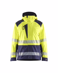 Blåkläder - Skaljakke Hi-vis 4435 Gul/marineblå