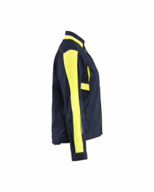 Blåkläder - Arbejdsjakke Dame 4443 Hi-vis Mørk Marineblå/Gul