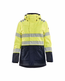 Blåkläder - Skaljakke Dame 4449 Hi-vis Gul/Marineblå