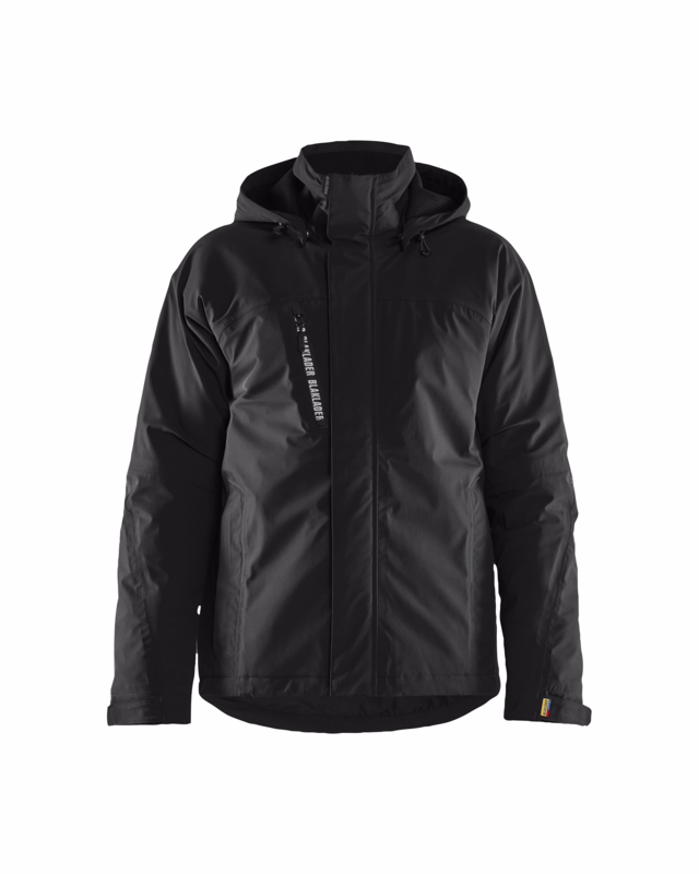Vinterjakke 4484 Sort/sort, str. 4XL