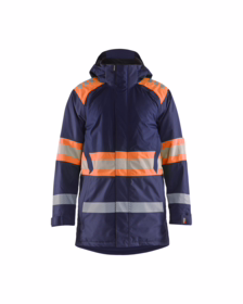 Blåkläder - Vinterjakke 4485 Hi-vis Marineblå/Orange