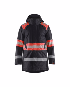 Blåkläder - Vinterjakke 4485 Hi-vis Sort/Rød