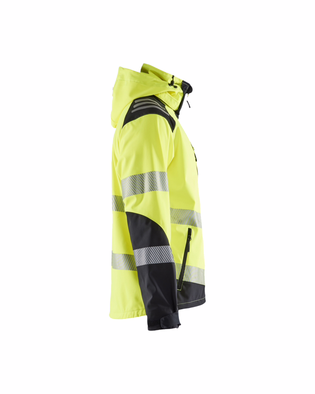 Softshell jakke 44912513 Hi-vis gul/sort, str. XL
