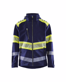 Blåkläder - Softshell jakke Hi-vis 4494 marineblå/gul