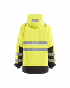 Blåkläder - Vinterparka jakke Hi-vis 4495 gul/sort