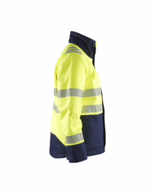 Blåkläder - Vinterjakke 4517 Hi-vis Gul/Marineblå