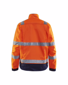 Blåkläder - Arbejdsjakke Hi-vis 4023 orange/marineblå