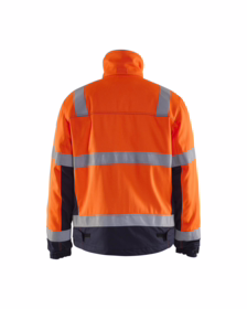 Blåkläder - Vinterjakke Hi-vis 4069 orange/marineblå
