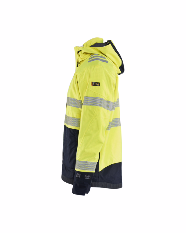 Skaljakke Hi-vis 4088 gul/marineblå, str. 2XL