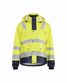 Blåkläder - Regnjakke Hi-vis 4327 gul/marineblå