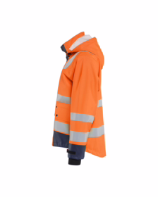 Blåkläder - Regnjakke Hi-vis 4327 orange/marineblå