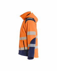 Blåkläder - Vintersoftshell jakke Hi-vis 4400 Orange/Marineblå