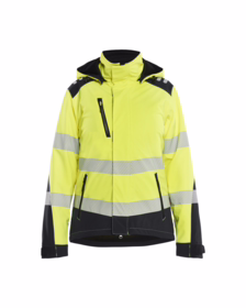 Blåkläder - Vintersoftshell jakke Dame Hi-vis 4401 Gul/sort