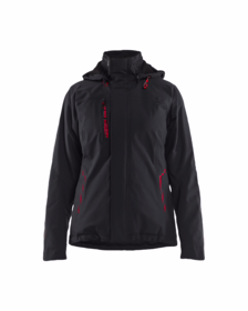 Blåkläder - Vinterjakke Dame 4408 Sort/rød